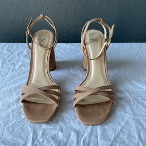 Vince Camuto Strappy Sandal Block Heel- Kantiel
